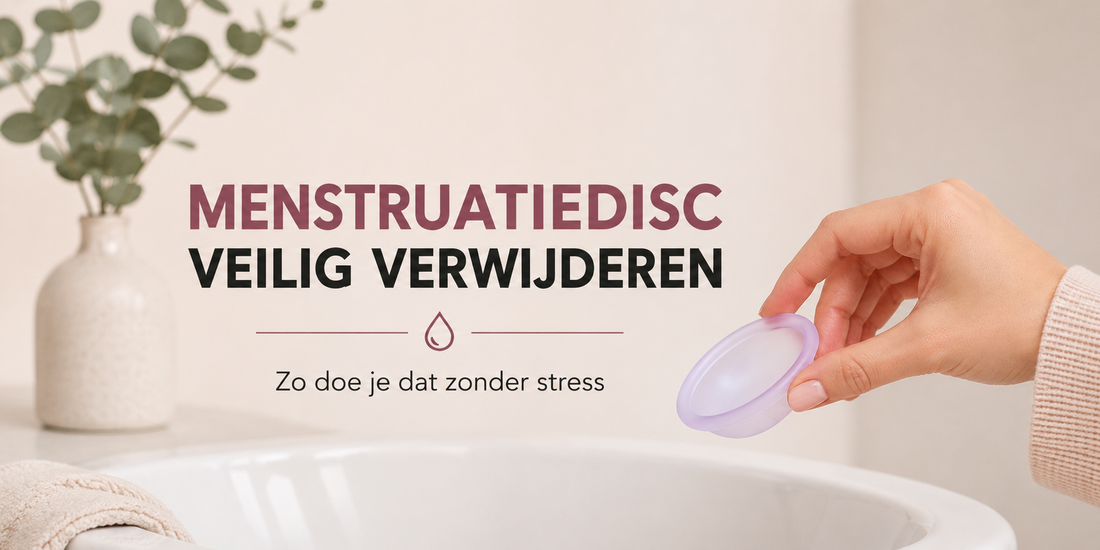 Hoe verwijder je de menstruatiedisc veilig?