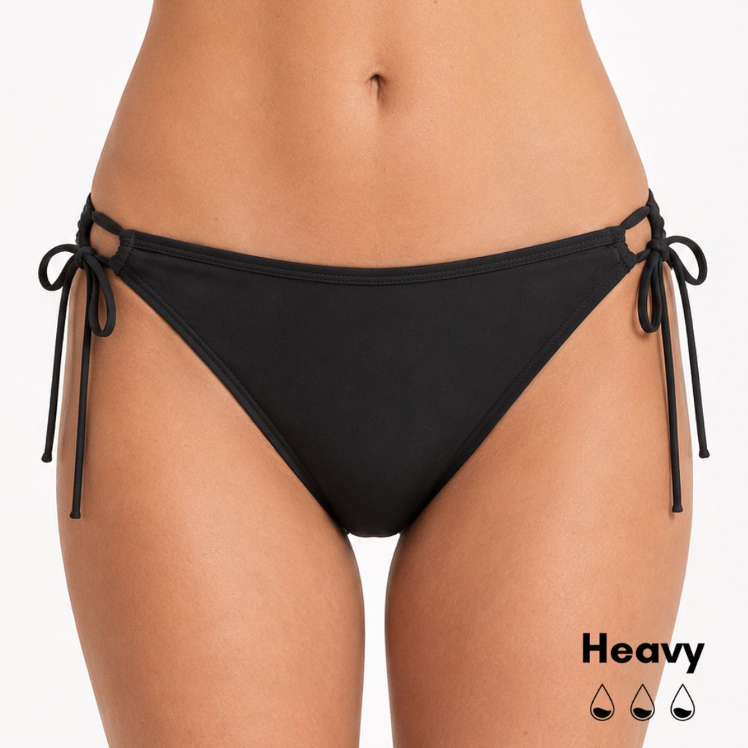 Bikinihose mit Bindebändern